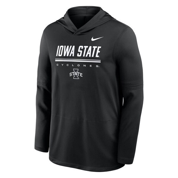 Nike Iowa State Basketball Black FA26 Long Sleeve Hood vendor image